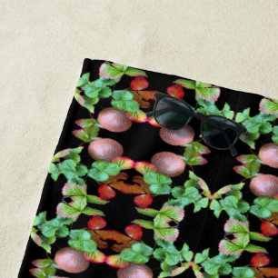 Chocolade Labrador Hondenbont Bruin Effen Kleur Strandlaken