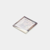 chocolade labrador puppy in auto post-it® notes (Schuin)