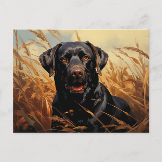 Chocolade Labrador Retriever Briefkaart (Voorkant)