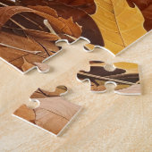 Chocolade Labrador Retriever Herfst Legpuzzel (Zijkant)