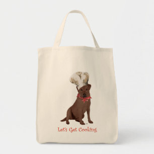 Chocolade Labrador Retriever Koken Tote Bag