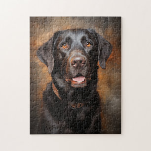Chocolade Labrador Retriever Legpuzzel