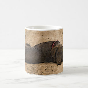 Chocolade Labrador Retriever Puppy Koffiemok