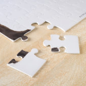 Chocolade Labrador Retriever Puppy Legpuzzel (Zijkant)