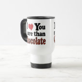 Chocolade Liefhebber Reisbeker (Voorkant links)