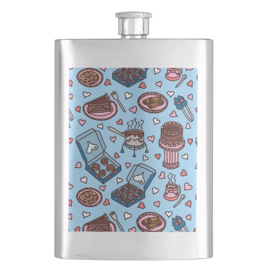 Chocolade liefhebber schattig flacon (Voorkant)