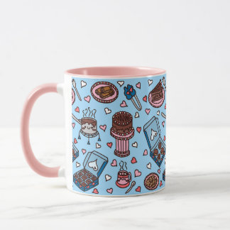 Chocolade liefhebber schattig mok