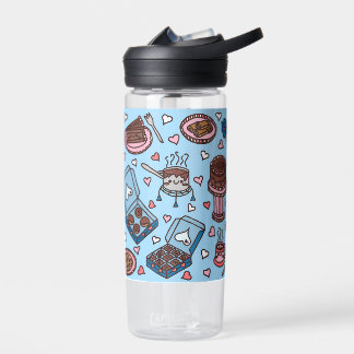 Chocolade liefhebber schattig waterfles