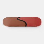 Chocolade lollypop skateboard (Horizontaal)