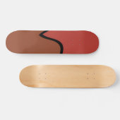 Chocolade lollypop skateboard (Horizontaal)