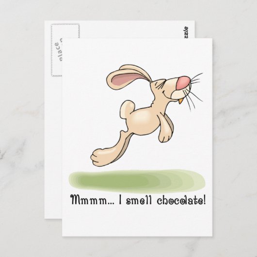 Chocolade Lover Briefkaart (Voorkant / Achterkant)