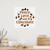Chocolade Lover Poster (Keuken)