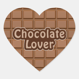 Chocolade Lover stickers