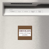 Chocolade Magneet (Insitu (Vaatwasser))