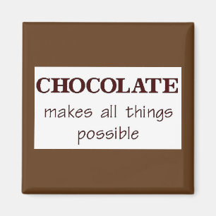 Chocolade Magneet