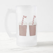 Chocolade Melk Schud de mok in de vriezer (Links)