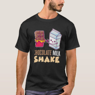 Chocolade Melk Shake Milkshake dessert Sweet Tooth T-shirt