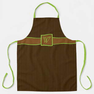 Chocolade met limoenstrepen schort