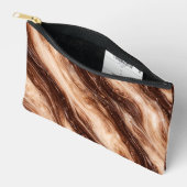 Chocolade Milkshake Marmer Textuur Etui (Open)