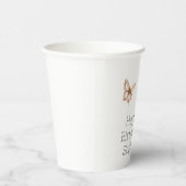 Chocolade Mocha Ice Cream Cone Verjaardag Papieren Bekers (Rechts)