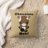 Chocolade Moo Kawaii Koudekussens Kussen (Deken)