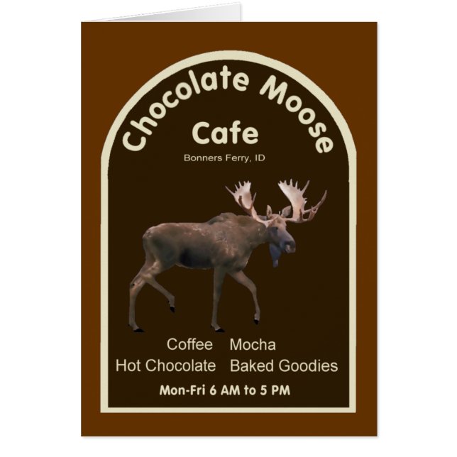 Chocolade Moose Cafe (Voorkant)