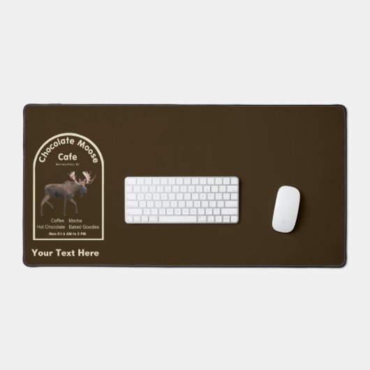 Chocolade Moose Cafe Bureaumat (Keyboard & Muis)