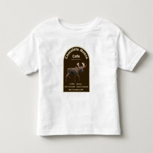 Chocolade Moose Cafe Kinder Shirts