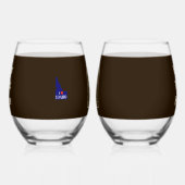 Chocolade Moose Cafe Wijnglas Zonder Voet (Rechts)