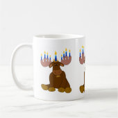 Chocolade Moose met kaarsen Koffiemok (Links)