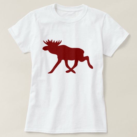 Chocolade Moose T-shirt (Design voorkant)