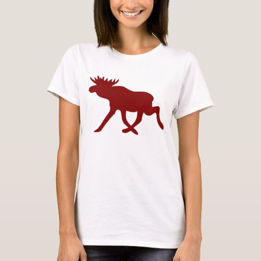 Chocolade Moose T-shirt (Voorkant)