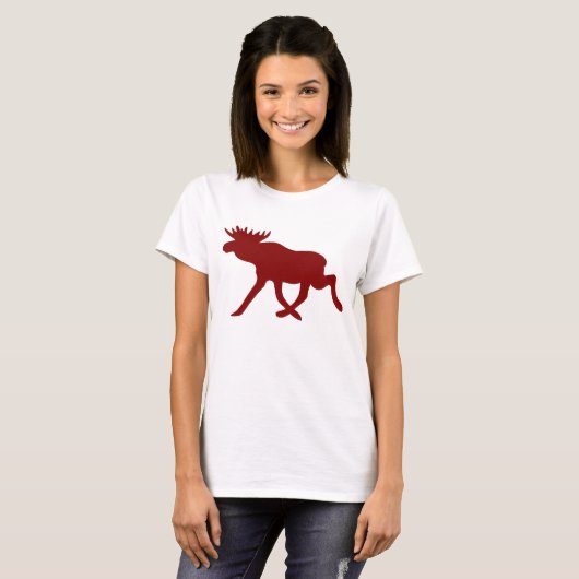 Chocolade Moose T-shirt (Voorkant volledig)