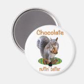 Chocolade Nut Magneet (Voorkant / Achterkant)