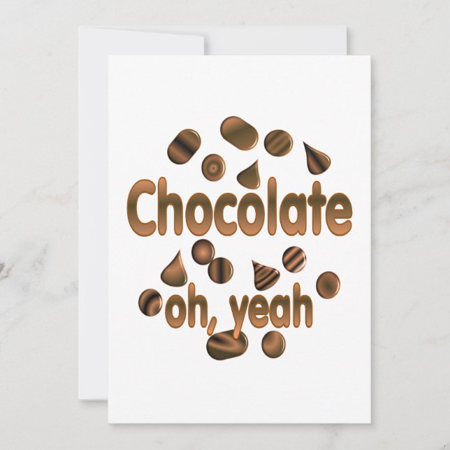 Chocolade Oh, ja (Voorkant)