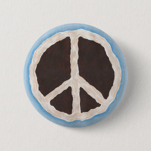 chocolade-paardentaart met whip-crème, knoppen ronde button 5,7 cm