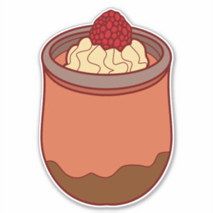 Chocolade Parfait Sticker
