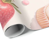 chocolade patroon Wikkelpapier Cadeaupapier (Rol Hoek)