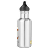 Chocolade Pi Cute Wiskunde Pi Dag Groene Water Fla Waterfles (Rechts)