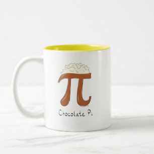 Chocolade Pi Cute Wiskunde Pi Day Koffie Mok