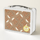 Chocolade Pi Cute Wiskunde Pi Day Lunch Box (Achterkant)