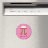 Chocolade Pi Cute Wiskunde Pi Day Magnet Magneet (Insitu (Vaatwasser))