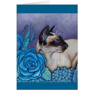 Chocolade Point Siamese Cat