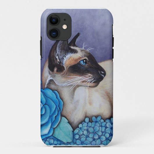 Chocolade Point Siamese Cat Case-Mate iPhone Case (Achterkant)