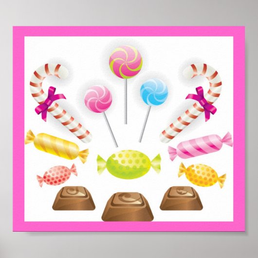 Chocolade Poster (Voorkant)