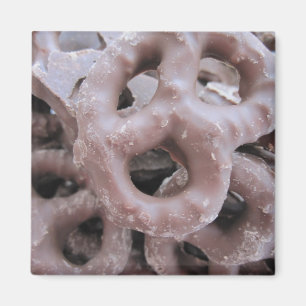 Chocolade Pretzel Magnet Magneet