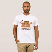 Chocolade PUDDEN!!!! Funny Cute T-shirt (Voorkant volledig)