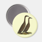 Chocolade Runner Ducks Magneet (Voorkant / Achterkant)