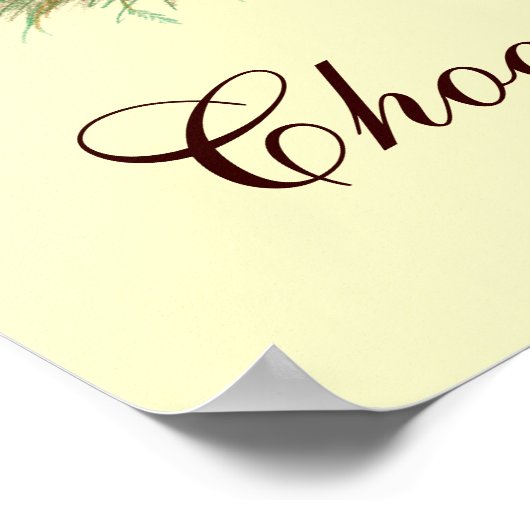 Chocolade Runner Ducks Poster (Hoek)