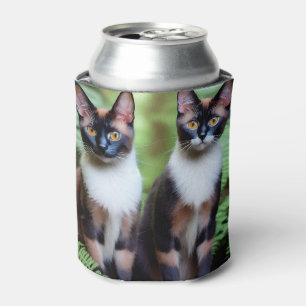 Chocolade Siamese Cat Twins, Koelbox Blikjeskoeler